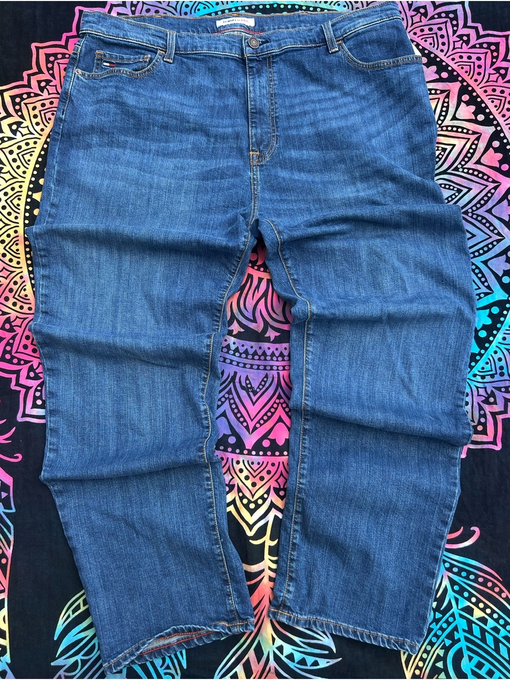 Tommy Hilfiger Medium Blue Men's Boyfriend Jeans